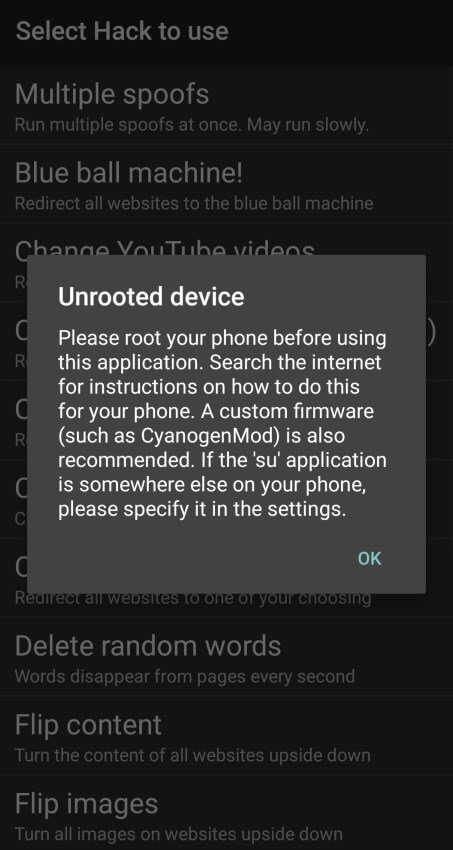 Network Spoofer
