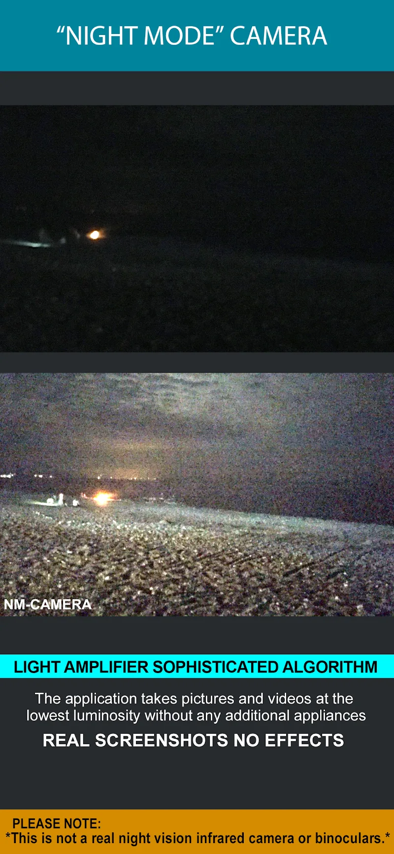Night Mode Camera Photo Video