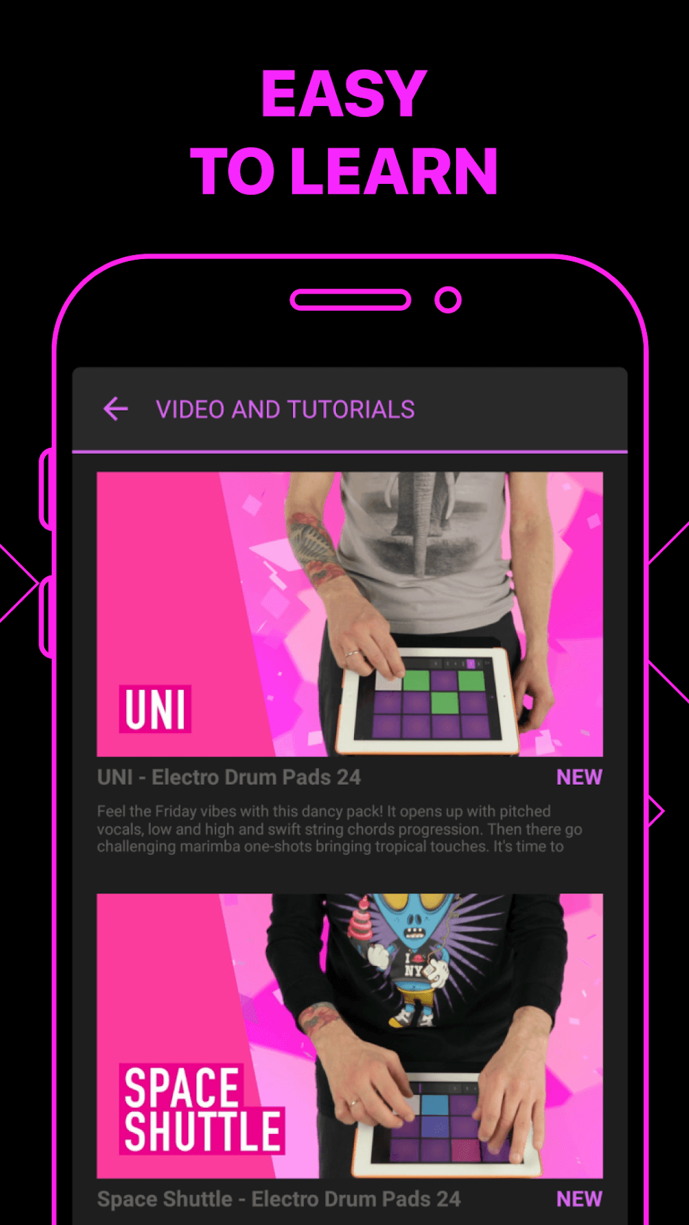 Electro Drum Pads 24