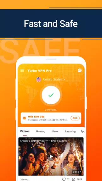 Turbo VPN Fast - Unlimited VPN Proxy & Fast VPN