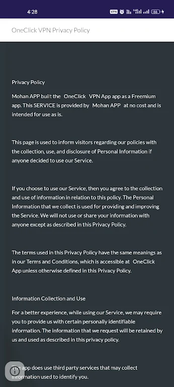 OneClick VPN - Turbo VPN App OneClick VPN - Turbo VPN App