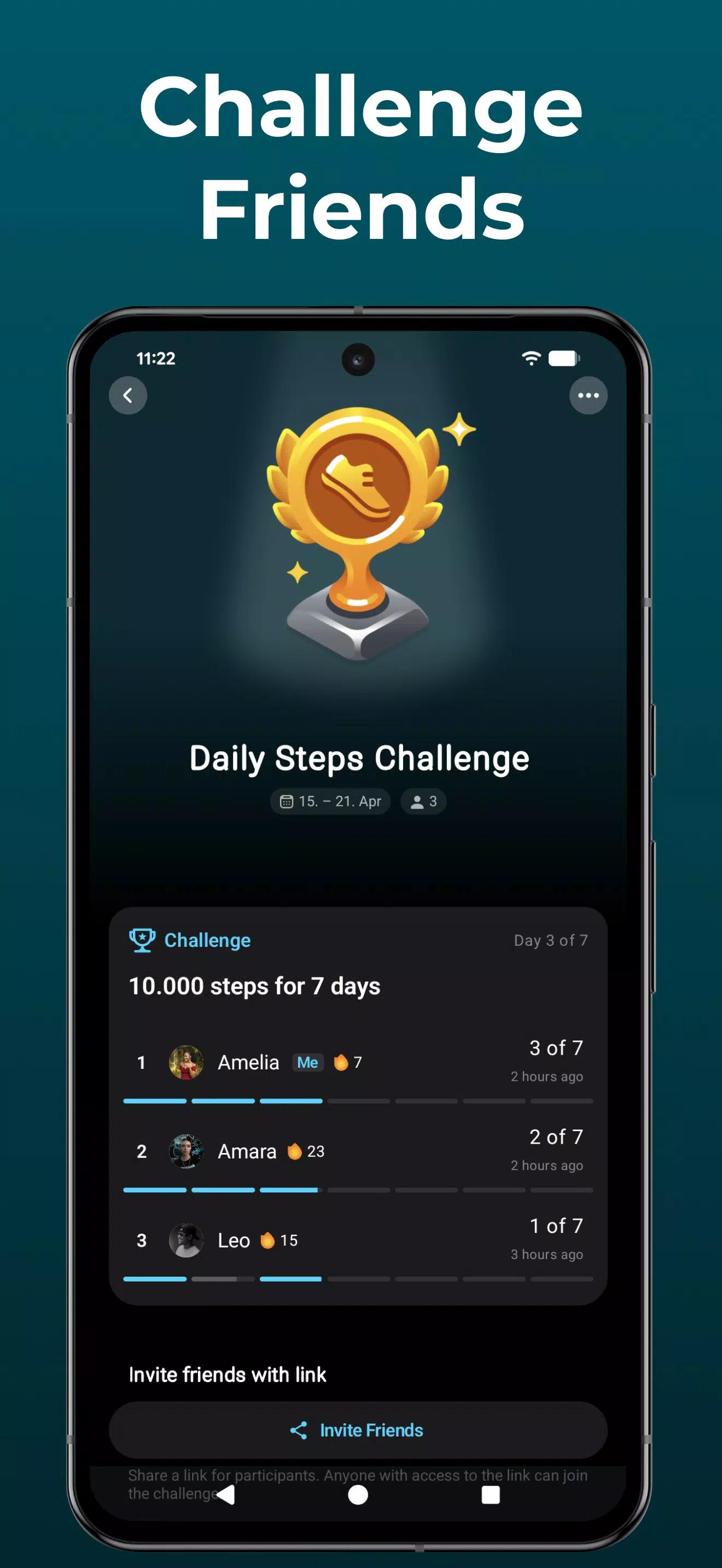 StepsApp Pedometer &amp; Step Counter