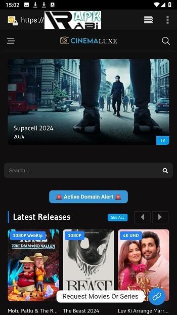 CinemaLuxe App apk CinemaLuxe App apk