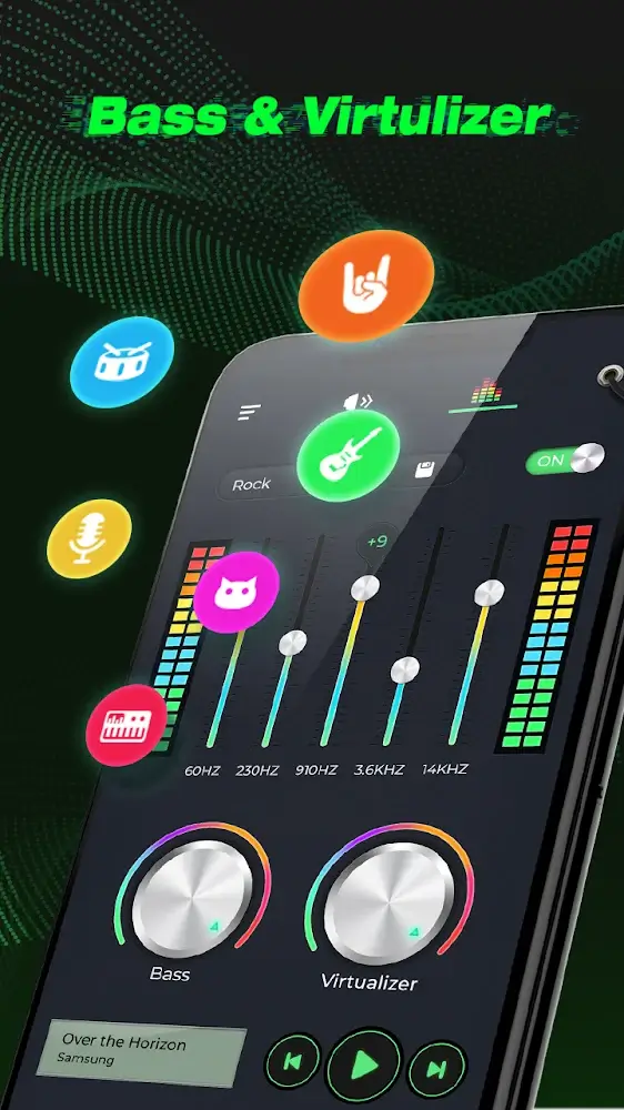 Extra Volume Booster Equalizer