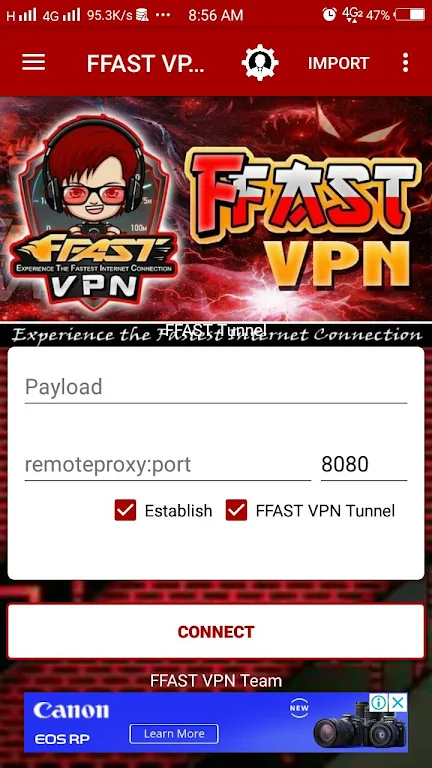 FFAST VPN Tunnel