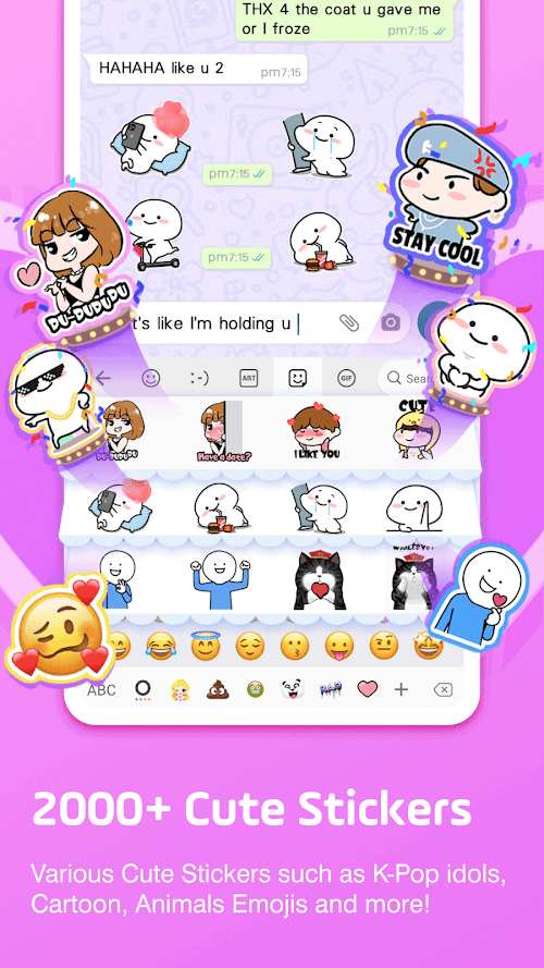 Facemoji Emoji Keyboard & Fonts