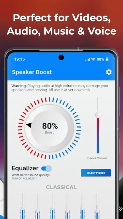 Speaker Boost Speaker Boost