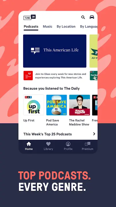TuneIn Radio Pro v37.3 TuneIn Radio Pro v37.3