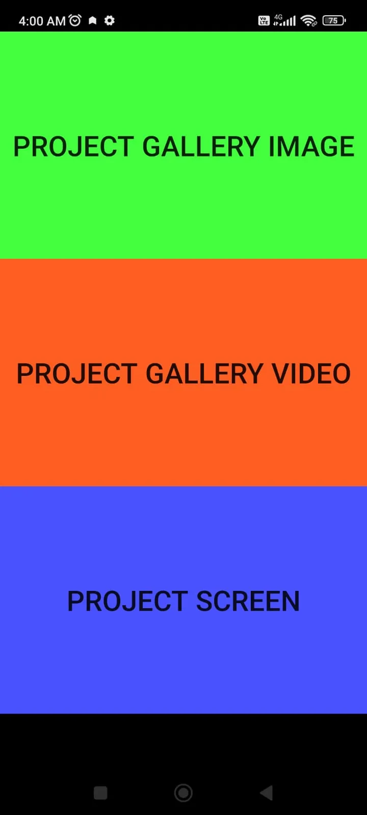 Flashlight Video Projector