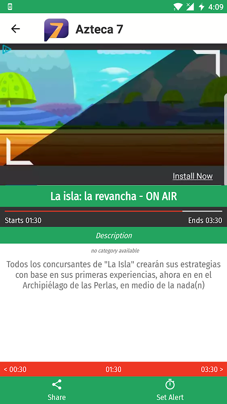 Mexico TV EPG Free