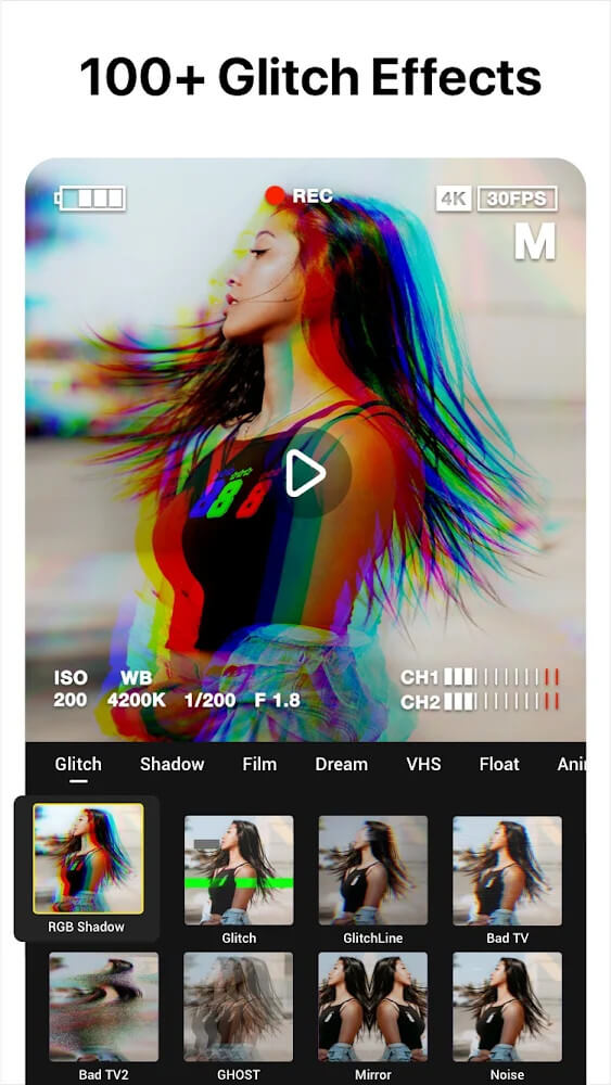 Glitch video effect Glitch video effect