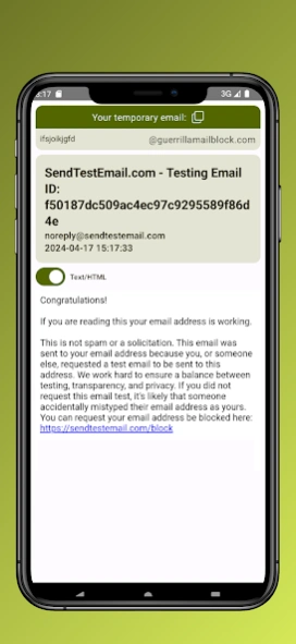 Guerrilla Mail - Temp Mail