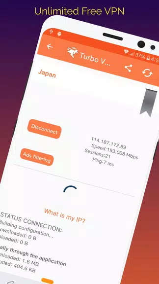 Turbo Fast VPN - Free Unlimited VPN