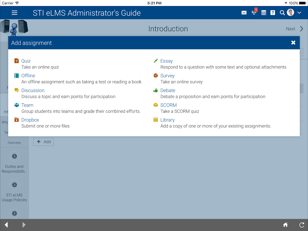 STI eLMS apk