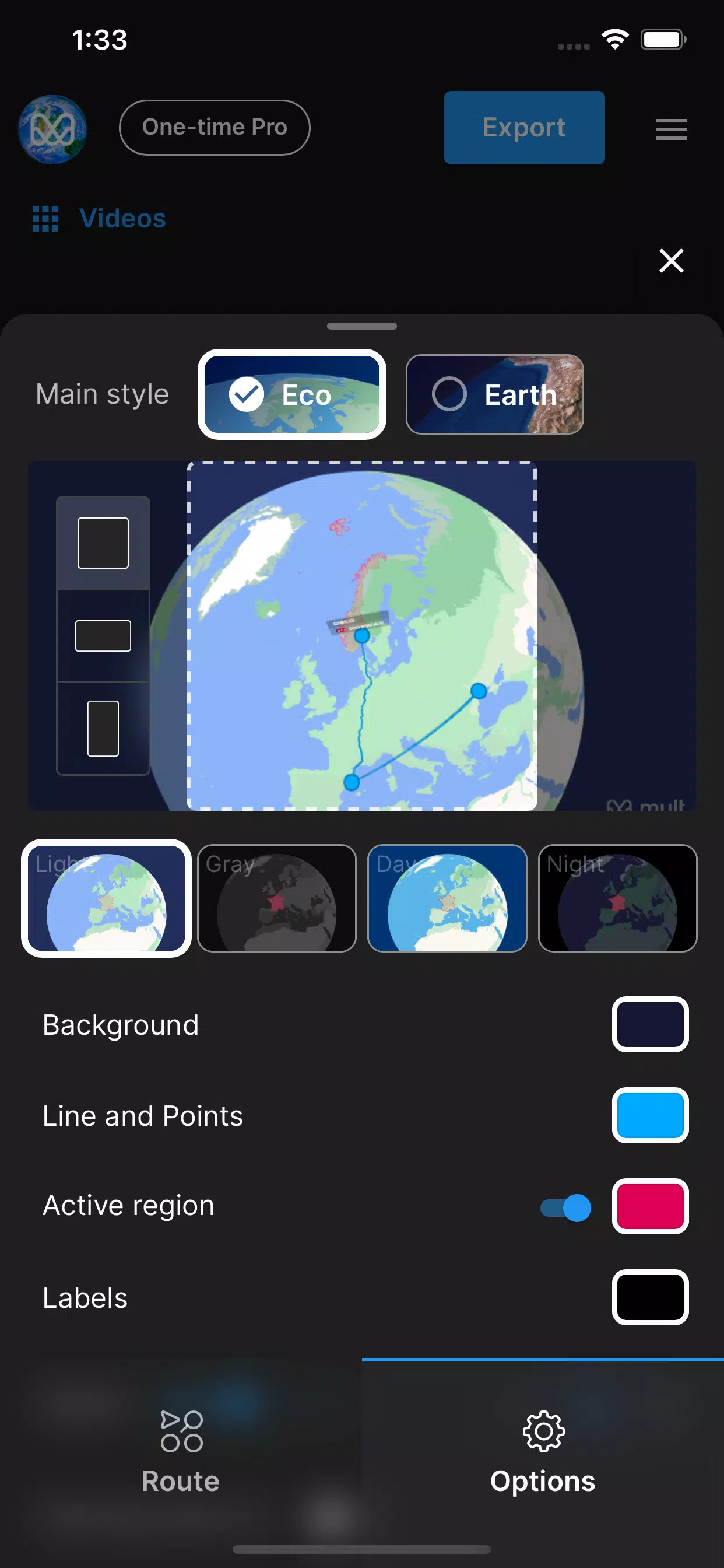 Mult.dev Travel Map Animations