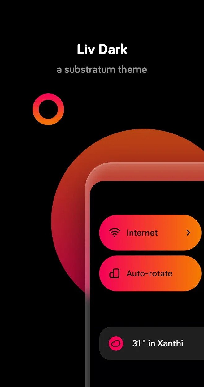 Liv Dark - Substratum Theme