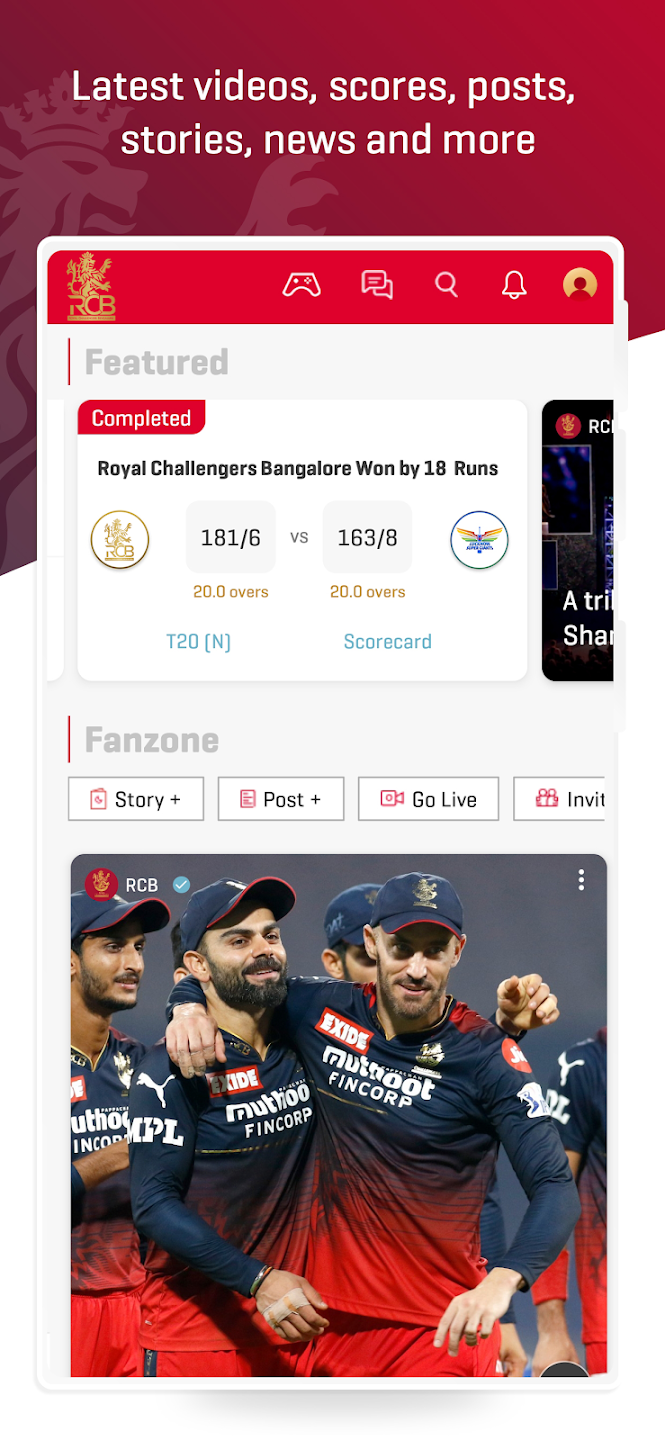 Official RCB App
