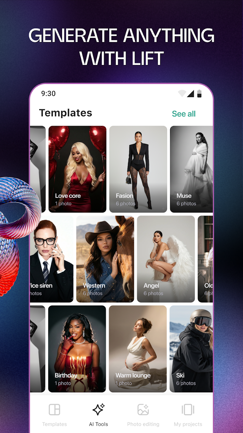 Lift: AI Photo Editor