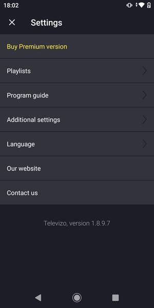 Televizo - IPTV player