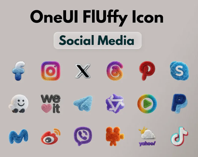 OneUI Fluffy Icons OneUI Fluffy Icons