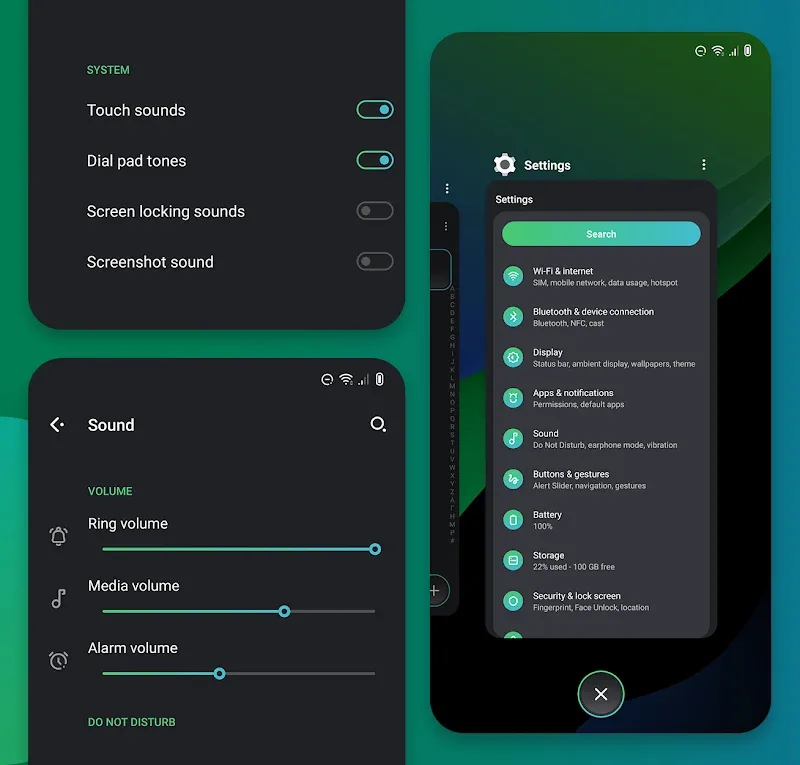 Liv Dark - Substratum Theme
