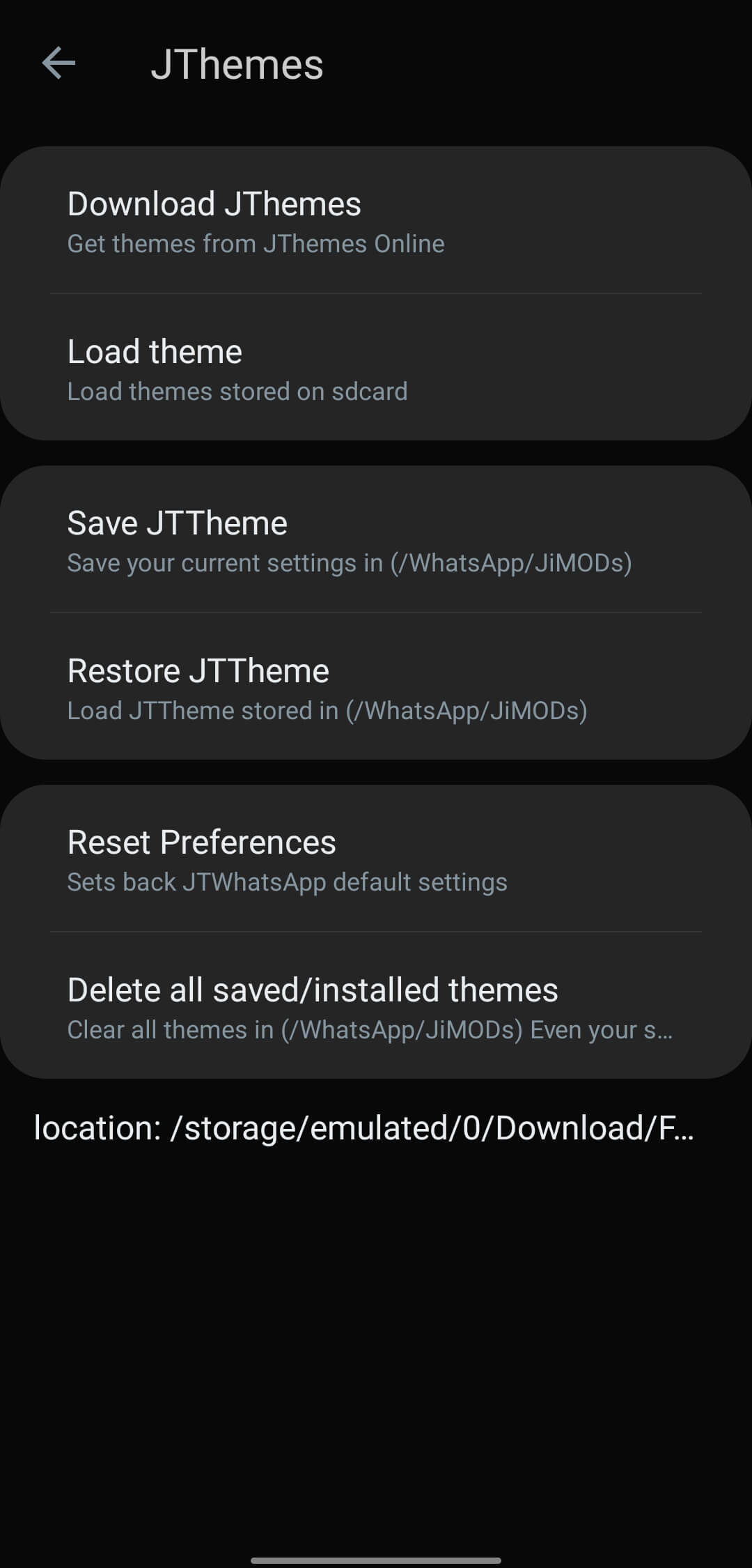 JTWhatsApp (JiMODs Whatsapp)
