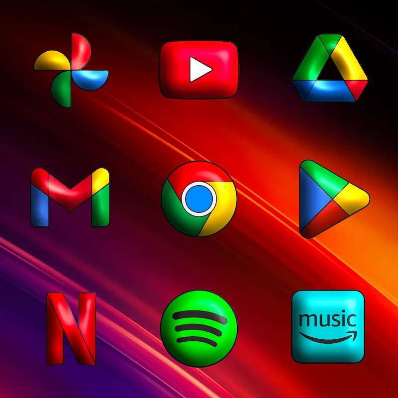 Oxigen 3D - Icon Pack