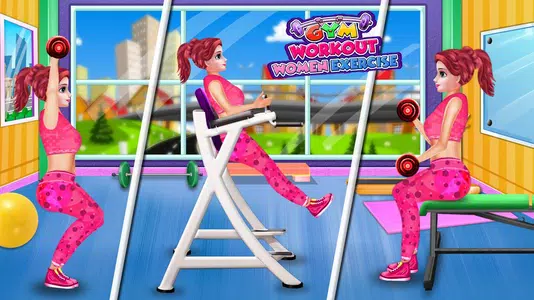 Gym Workout - Women Exercise Gym Workout - Women Exercise