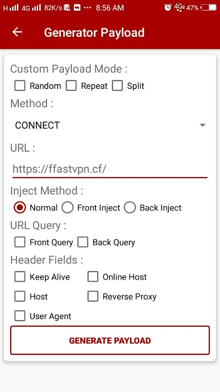 FFAST VPN Tunnel