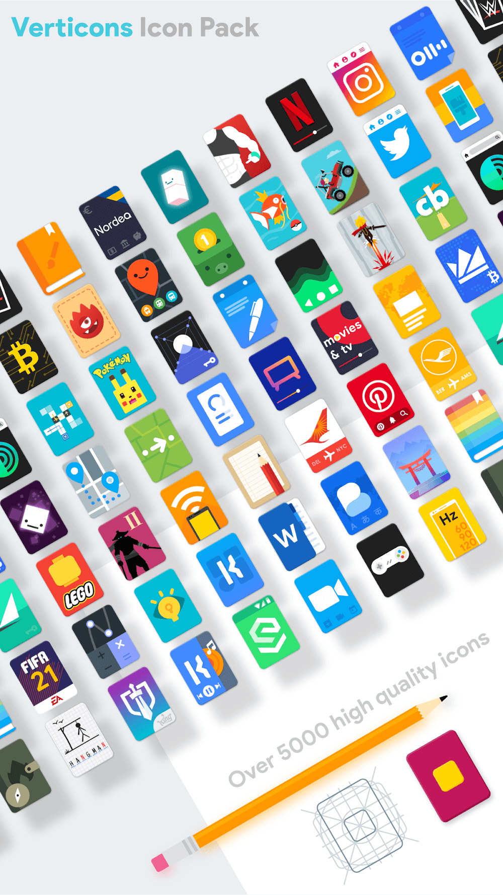 Verticons Icon Pack Verticons Icon Pack