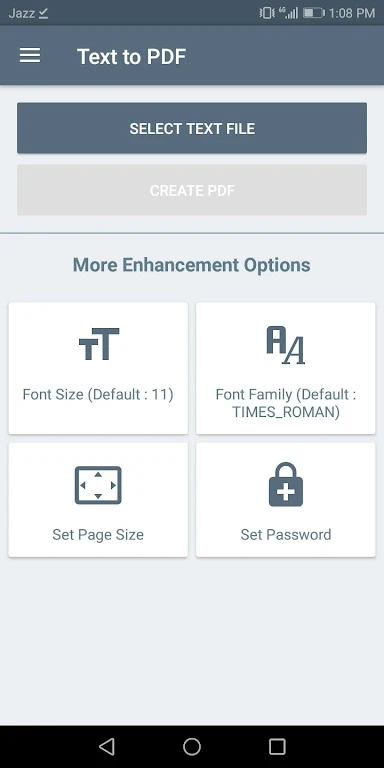 Txt to PDF Converter