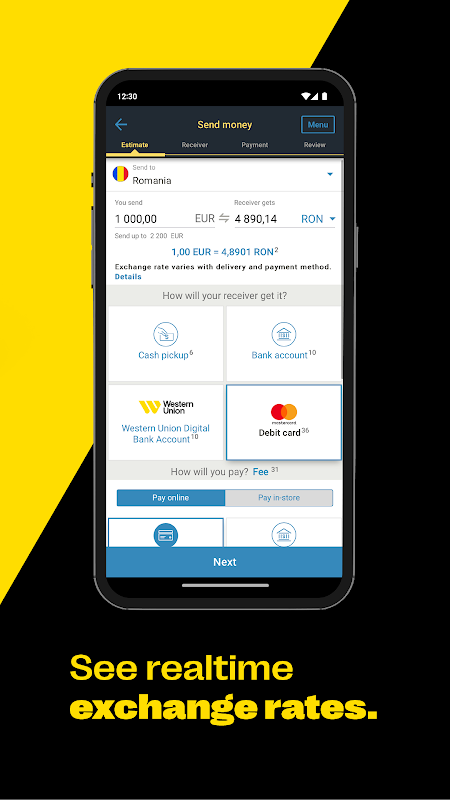 Western Union Send Money