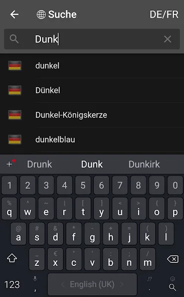 dict.cc+ Dictionary