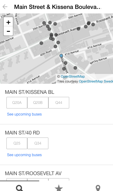 MTA Bus Time MTA Bus Time