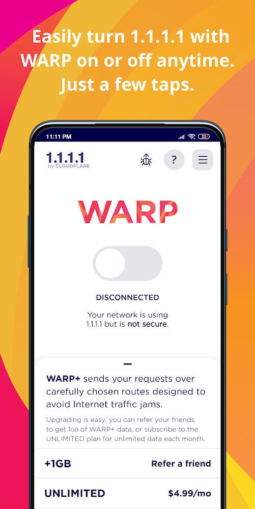 1.1.1.1 VPN + WARP