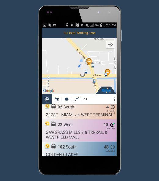MyRide Broward app