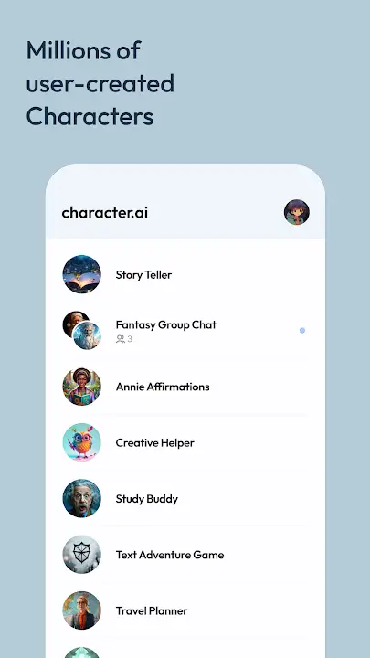 Character AI v1.11.3 Character AI v1.11.3