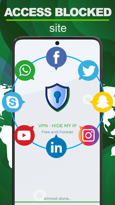 VPN - Hide My IP Secure Server Free