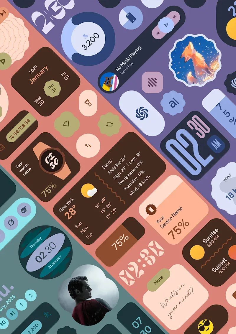 Material You Widgets