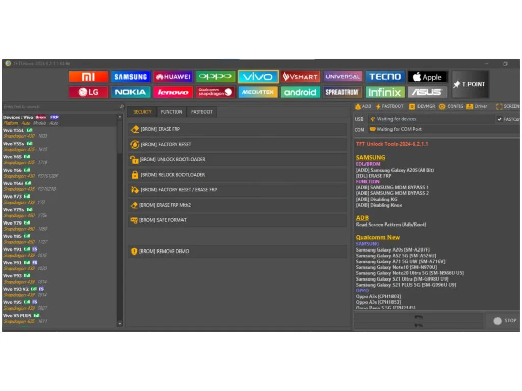 TFT Unlock Tool