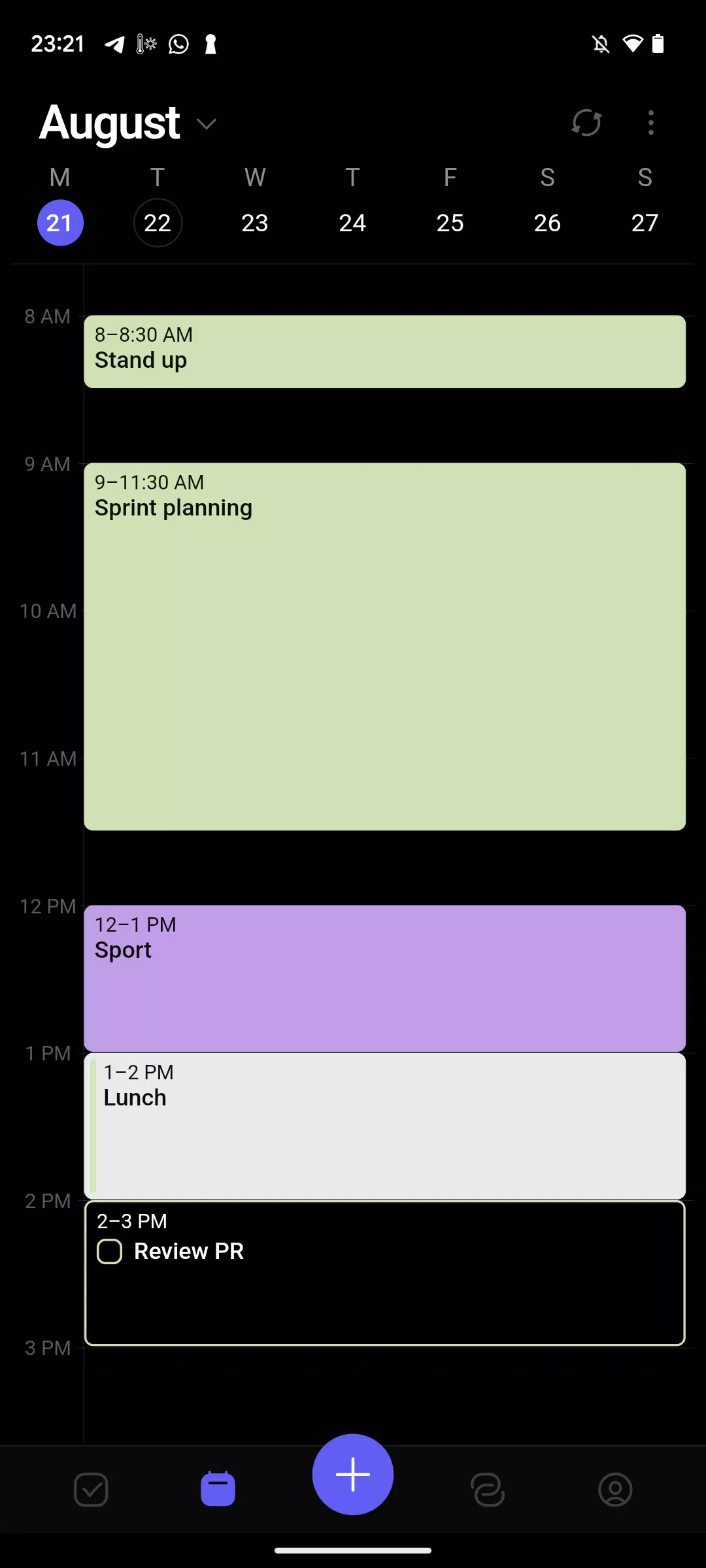 Morgen Calendar &amp; Task Manager