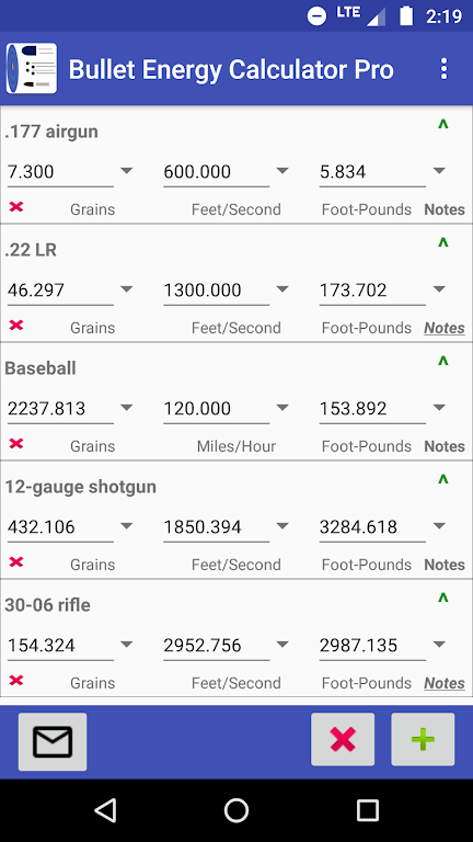 Bullet Energy Calculator Pro