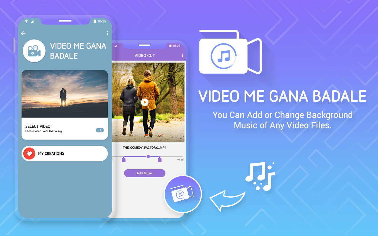 Video Me Gaana Badale