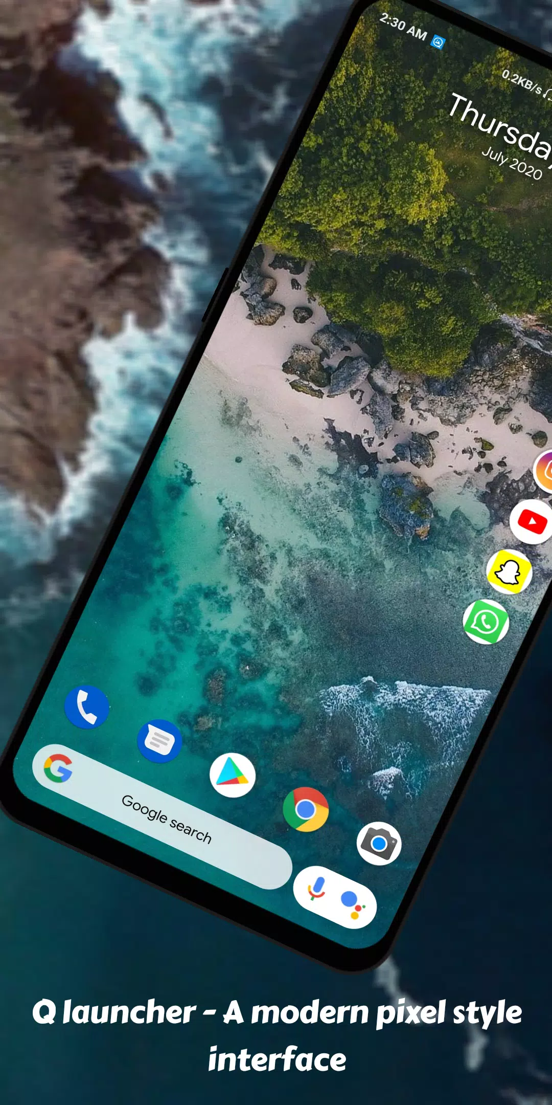 Q Launcher for Android