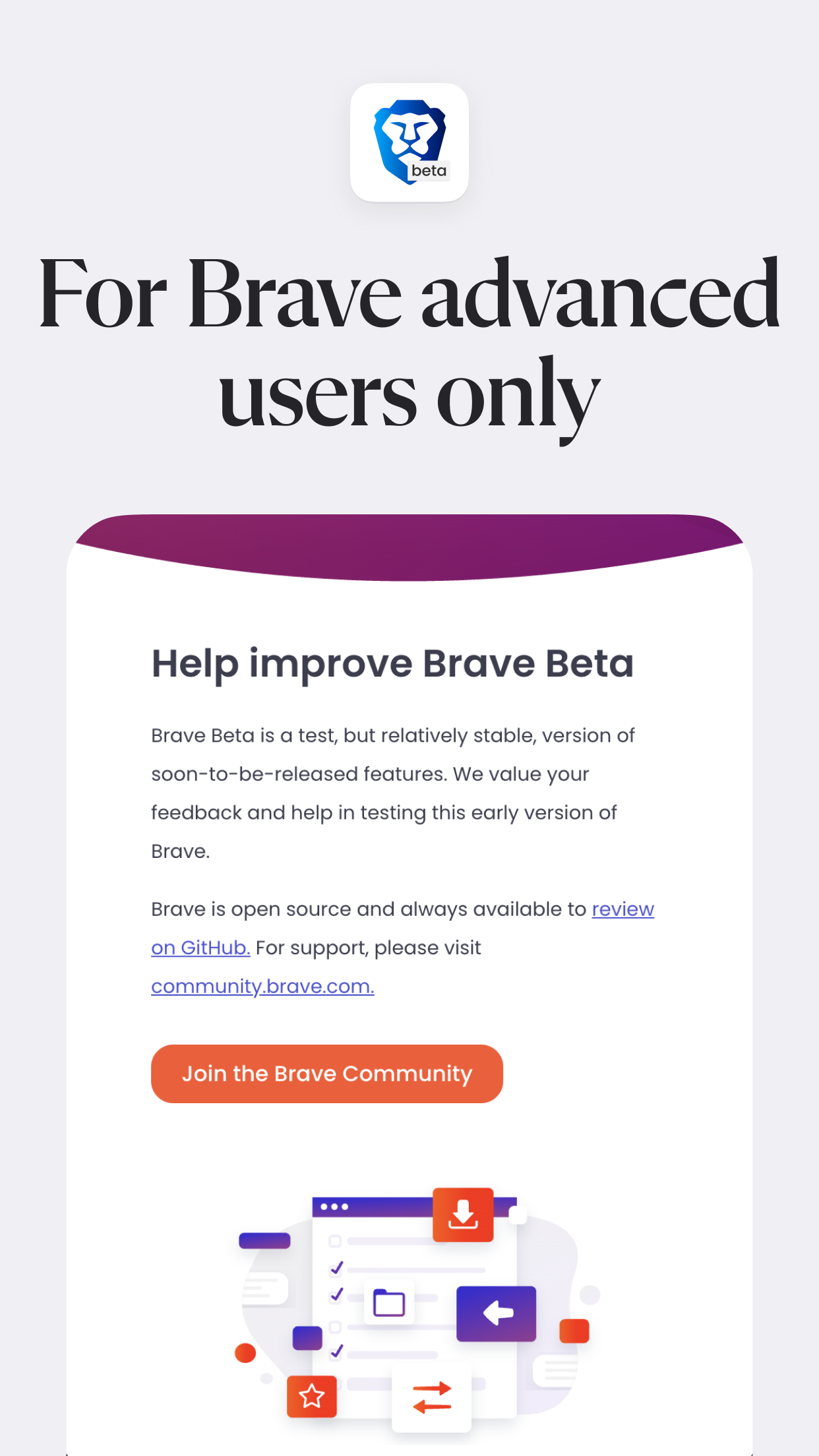 Brave Beta