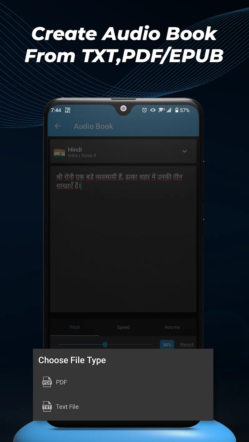 Text To Speech (TTS)