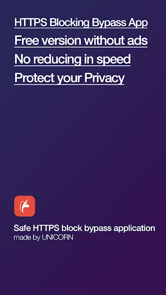 Unicorn HTTPS: Fast Bypass DPI Unicorn HTTPS: Fast Bypass DPI