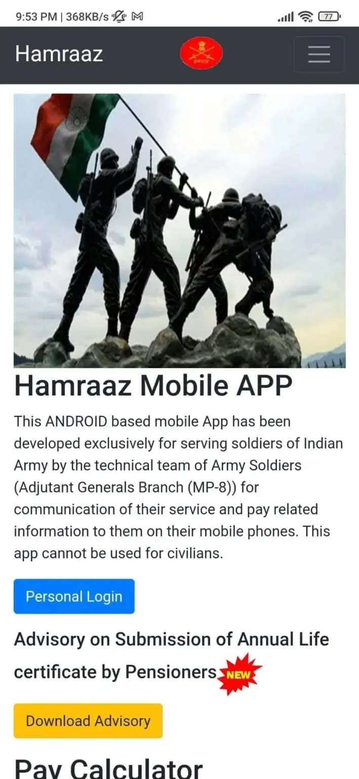 Hamraaz Army APK Hamraaz Army APK