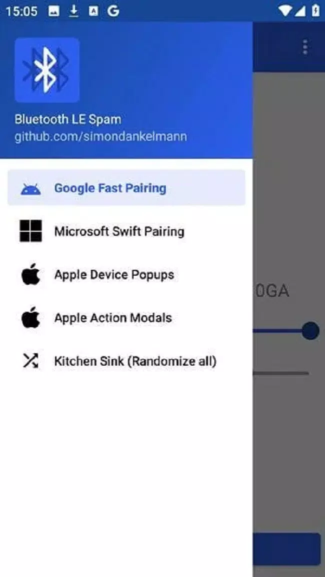 Bluetooth LE Spam