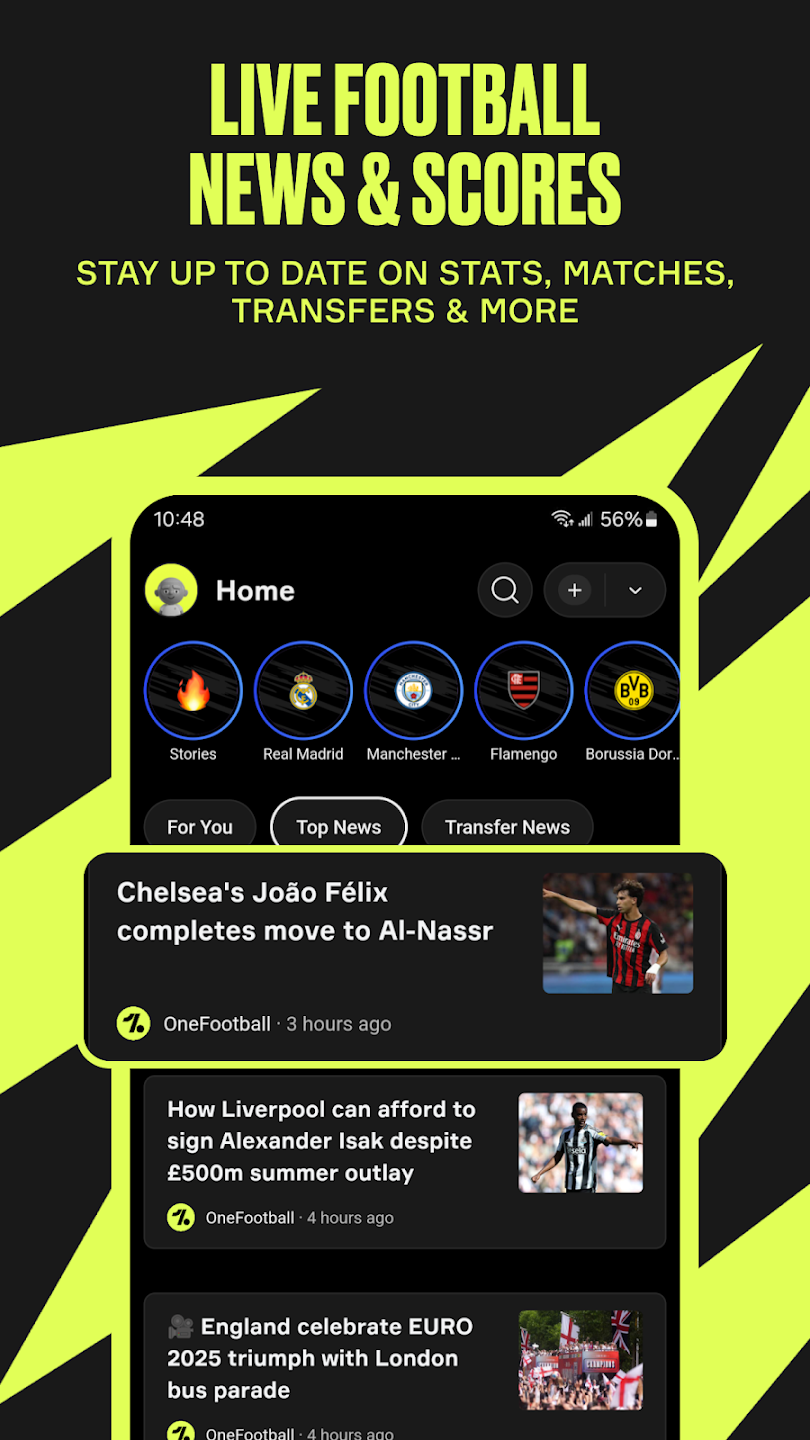 OneFootball: Football Scores
